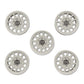Ford Racing Bronco 17x8.5in Method Wheel & Center Cap - White M-1007K-M1785KW