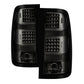 SPYDER Xtune GMC Sierra 07-13 (Not Fit 3500 Dually 4 Rear Wheels) LED Tail Lights Smoked ALT-JH-GS07-LED-SM 9034084
