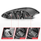 ANZO 2008-2016 International Prostar Crystal Headlights Chrome Housing 131033