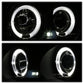 Spyder 99-01 BMW E46 3 Series 4DR Projector Headlights 1PC LED Halo (PRO-YD-BMWE46-4D-HL-AM-BSM) 5084804