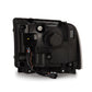 AlphaRex 05-07 Ford F250-550 PRO-Series Projector Headlights Alpha-Black 880314 *Discontinued