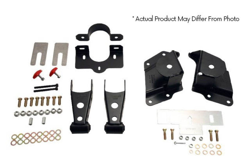 Belltech SHACKLE AND HANGER KIT 97-00 C2500/3500 non dually 4inch 6909
