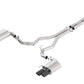 Borla 2018 Ford Mustang GT (A/T / M/T) 3in ATAK Catback Exhaust w/o Valves w/ Black Chrome Tips 140746BC
