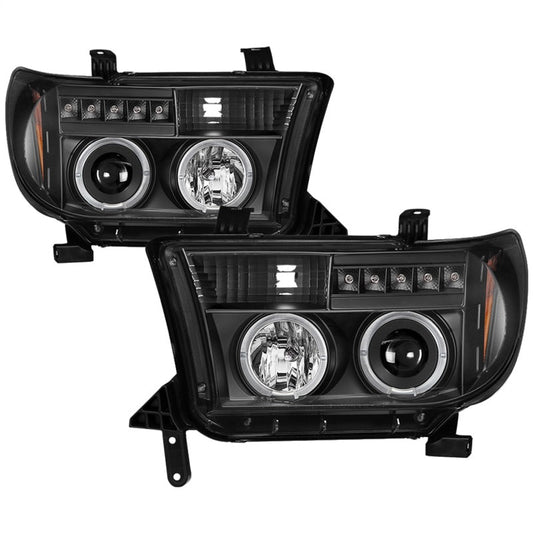 Spyder Signature Toyota Tundra 07-13 / Sequoia 08-13 Projector Headlights - (PRO-YD-TTU07-HL-BKV2) 5086044