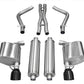Corsa Performance 11-13 Chrysler 300 R/T 5.7L V8 Black Xtreme Cat-Back Exhaust