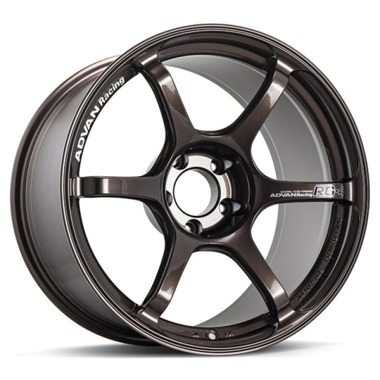 Advan RG-4 17X9.0 +35 5-114.3 Racing Copper Bronze Wheel YA47I35ECB