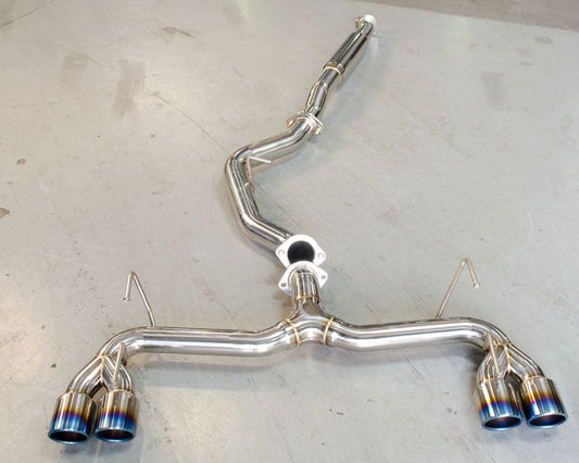 Agency Power 2008+ Subaru STi/2011+ WRX Catback Exhaust w/o Muffler w/Titanium Tips (Hatchback Only) AP-GRBH-170T