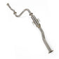 2.5” Stainless Steel Catback Exhaust Muffler System For Honda CRX 88-91 304ss