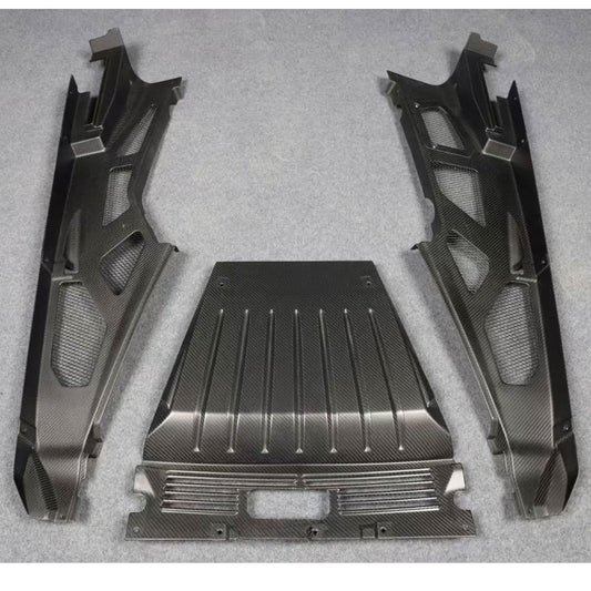 Carbon Fiber Engine Bay Cover Interior Trim for Lamborghini Huracan EVO