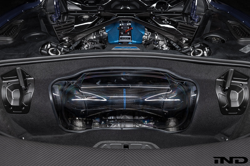 Eventuri Chevrolet Corvette C8 ZR1 Hard-Top Convertible Black Carbon Intake System