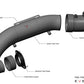 Eventuri FK8 Civic Type-R Carbon Charge Pipe - V3