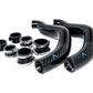 Eventuri BMW F8X M2C M3 M4 S55 Black Carbon Charge Pipe Set - Gloss