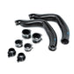 Eventuri BMW F8X M2C M3 M4 S55 Black Carbon Charge Pipe Set - Gloss