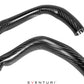 Eventuri BMW F8X M2C M3 M4 S55 Black Carbon Charge Pipe Set - Matte