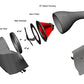 Eventuri Audi B9 S4 / S5 Black Carbon Intake System