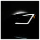 SPYDER xTune 13-15 Nissan Sentra DRL LED Light Bar Proj Halogen Headlights - Blk Smoke (PRO-JH-NS13-LB-BSM) 9042973