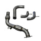 Corsa Performance 15-16 Ford Mustang 3in Downpipe with 200 Cell Catalytic Converter