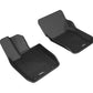 3D MAXpider 2017-2019 Porsche Panamera Kagu 1st Row Floormat - Black L1PO01711509