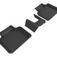 3D MAXpider 2016-2020 BMW X1/X2 F48/F39 Kagu 2nd Row Floormats - Black L1BM07321509