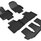 3D MAXpider 3D MAXider 20-23 Toyota Highlander Gas 8-Seat Kagu Black Floor Mat - Row 1/2/3 L1TY26201509