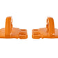 Ford Racing 2021+ Bronco Front Bumper Tow Hooks - Orange (Pair) M-18954-BO