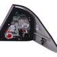 Anzo 2000-2005 Mercedes Benz S Class W220 LED Tail lights Red/Smoke