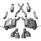 Corsa Performance 14-16 Jeep Grand Cherokee Summit Edition Polished 2.5in Dual Rear Exit