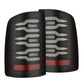 AlphaRex 07-13 GMC Sierra 1500/07-14 2500/3500HD (No Classic/Dually) Luxx-Series LED Tail Lights Blk 630060 *Discontinued