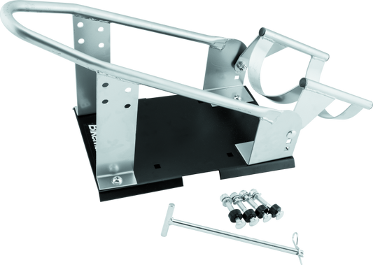 BikeMaster Heavy Duty Wheel Chock - Silver 152453