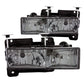 Anzo 1988-1998 Chevrolet C1500 Crystal Headlights w/ Smoke Lens