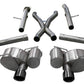 Corsa 12-20 Jeep Grand Cherokee SRT 2.75in Dual Rear Xtreme Cat-Back Exhaust - Black PVD Tip Finish 21058BLK