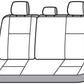 Covercraft- 21-23  Nissan Pathfinder- Carhartt SeatSaver Custom 3rd Row 60/40- Brown SSC7587CABN