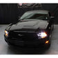 Spyder Ford Mustang 99-04 Projector Headlights LED Halo Black High H1 Low H1 PRO-YD-FM99-1PC-AM-BK 5010445