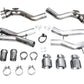 AWE Tuning 23-24 BMW G87 M2 Track Edition Exhaust - Chrome Silver Tips 3020-42487