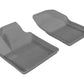 3D MAXpider 2007-2010 Chrysler Sebring Sedan Kagu 1st Row Floormat - Gray L1CY00111501