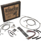 Burly Brand Control Kit 15in Bagger Bar - Stainless Steel B30-1283