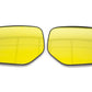 OLM Wide Angle Convex Mirrors with Defrosters / Turn Signals / Blind Spot Detection (Golden) - 2015-2021 WRX/STI