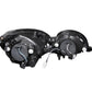 Anzo 1998-2005 Lexus Gs300 Projector Headlights w/ Halo Black