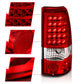 Anzo 1999-2007 Chevrolet Silverado 1500 LED Taillights Red/Clear