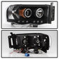 Spyder Dodge Ram 1500 02-05/Ram 2500 03-05 Projector Headlights LED Halo LED Blk PRO-YD-DR02-HL-BK 5009975