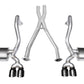Corsa 97-04 Chevrolet Corvette C5 Z06 5.7L V8 Black Xtreme Cat-Back + XO Exhaust 14114BLK