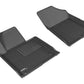 3D MAXpider 2015-2020 Hyundai/Kia Sonata/Sonata Hybrid/Optima Kagu 1st Row Floormat - Black L1HY05111509