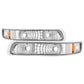 SPYDER Xtune Chevy Silverado 99-02 / Chevy Suburban/TahOE 00-06 Amber Bumper Lights Euro CBL-JH-CS99-AM-E 5064295