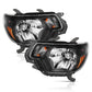 Anzo  2012-2015 Toyota Tacoma Crystal Headlights Black