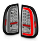 ANZO 00-06 Toyota Tundra LED Taillights w/ Light Bar Chrome Housing Clear Lens 311413