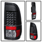 SPYDER Xtune Ford Super Duty 08-15 LED Tail Lights Black ALT-JH-FS08-LED-BK 9027680