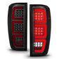 ANZO 19-23 GMC Sierra 1500/2500HD/3500HD Smoke Black Replacement Full LED Bar Tail Light 311460