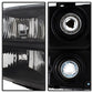 SPYDER Xtune GMC Sierra 07-13 Crystal Headlights Black HD-JH-GSIE07-AM-BK 9034749