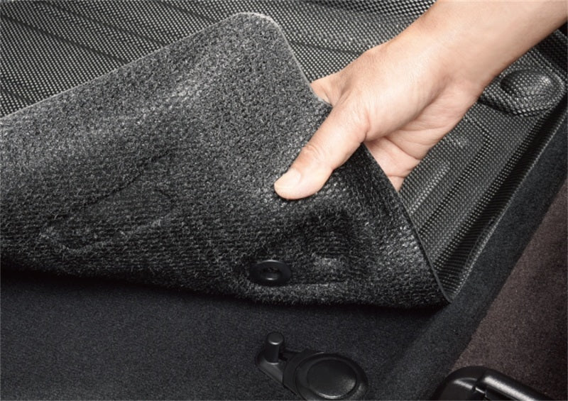 3D MAXpider 19-21 Porsche Cayenne 2021 Cayenne GTS Elegant Hybrid 1st Row Floormat - Black SLPO01914709