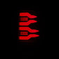AlphaRex 97-03 Ford F150 / 99-16 Ford F250/F350/F450/F550 LUXX-Series LED Tail Lights - Black/Red 658003 *Discontinued